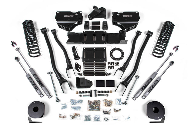 6 Inch Lift Kit w/ 4-Link | Ram 2500 w/ Rear Air Ride (19-24) 4WD | Diesel BDS Suspension