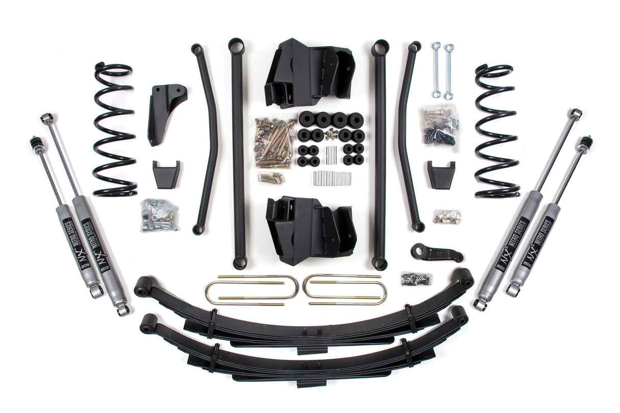 4 Inch Lift Kit | Long Arm | Dodge Ram 2500 Power Wagon (2008) 4WD | Gas BDS Suspension