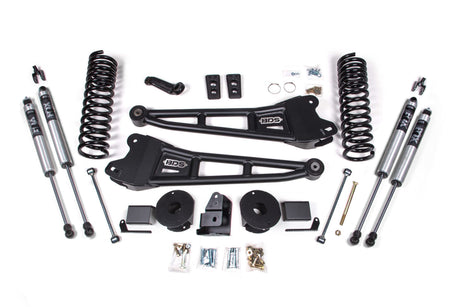 4 Inch Lift Kit w/ Radius Arm | Ram 2500 w/ Rear Air Ride (14-18) 4WD | Diesel BDS Suspension
