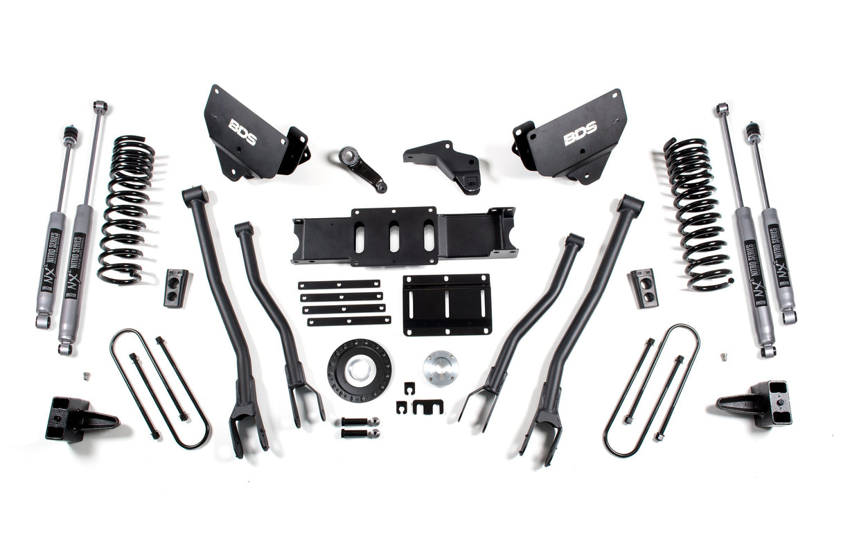 6 Inch Lift Kit w/ 4-Link | Ram 3500 (13-18) 4WD | Diesel BDS Suspension