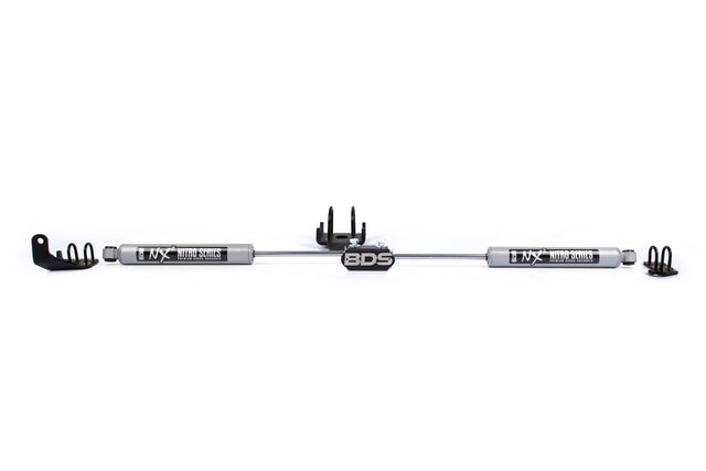 Dual Steering Stabilizer Kit w/ NX2 Shocks | Dodge Ram 1500 (94-01) and 2500/3500 Y-Style (94-08) 4WD BDS Suspension