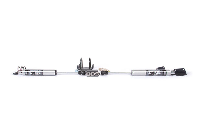 Dual Steering Stabilizer Kit w/ FOX 2.0 Performance Shocks | T-Style Steering | Dodge Ram 2500 (08-13) and 3500 (08-12) 4WD BDS Suspension