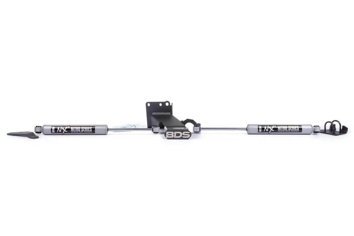 Dual Steering Stabilizer Kit w/ NX2 Shocks | T-Style Steering | Ram 2500 (19-26) and 3500 (19-24) 4WD BDS Suspension