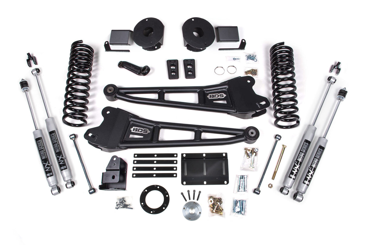 5.5 Inch Lift Kit w/ Radius Arm | Ram 2500 w/ Rear Air Ride (14-18) 4WD | Gas BDS Suspension