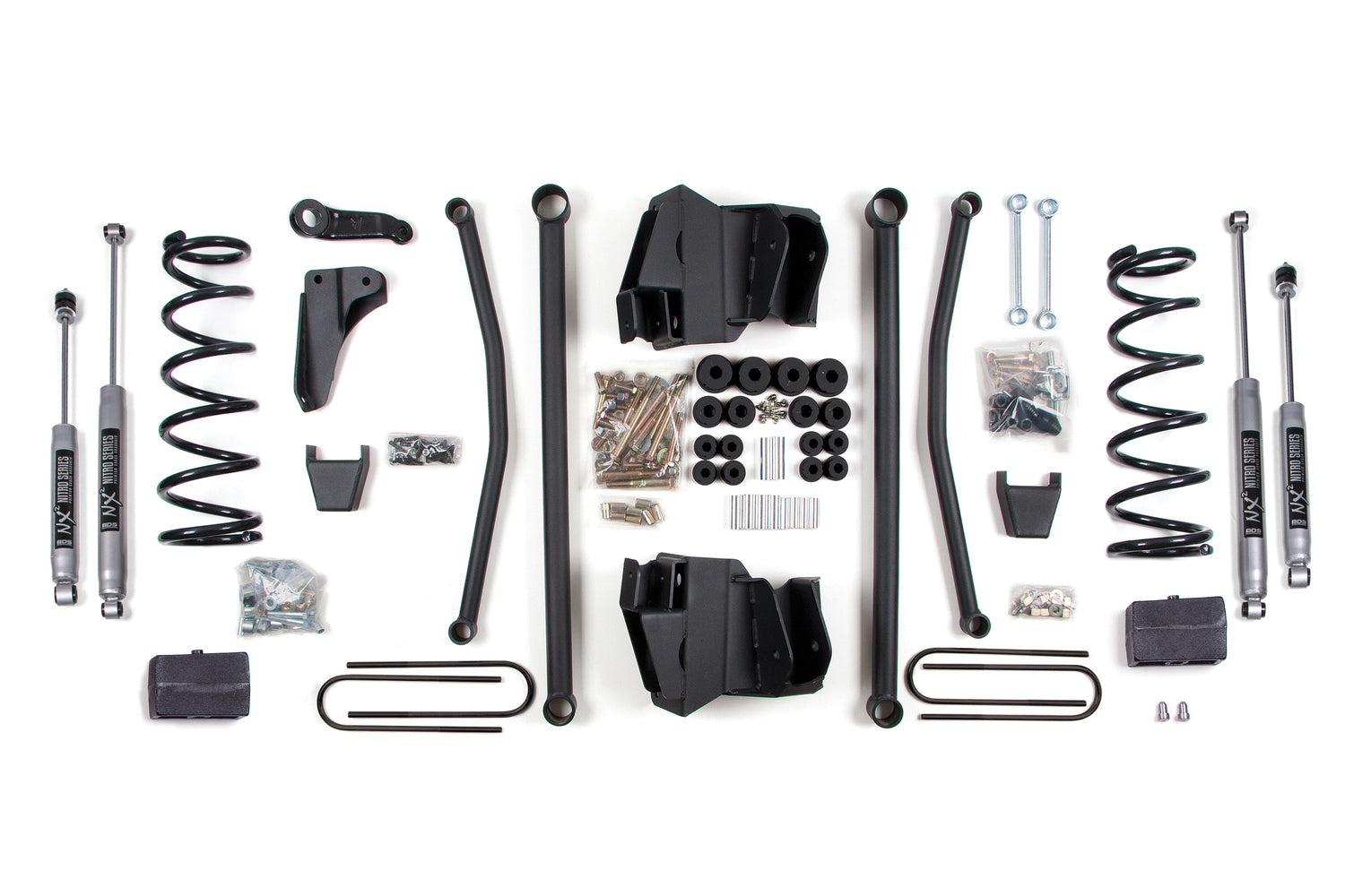 4 Inch Lift Kit | Long Arm | Dodge Ram 2500 Power Wagon (09-13) 4WD | Gas BDS Suspension
