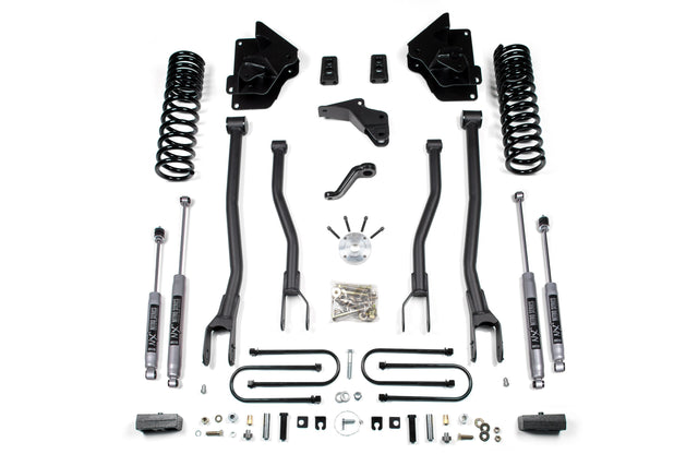 4 Inch Lift Kit w/ 4-Link | Ram 3500 (13-18) 4WD | Gas BDS Suspension