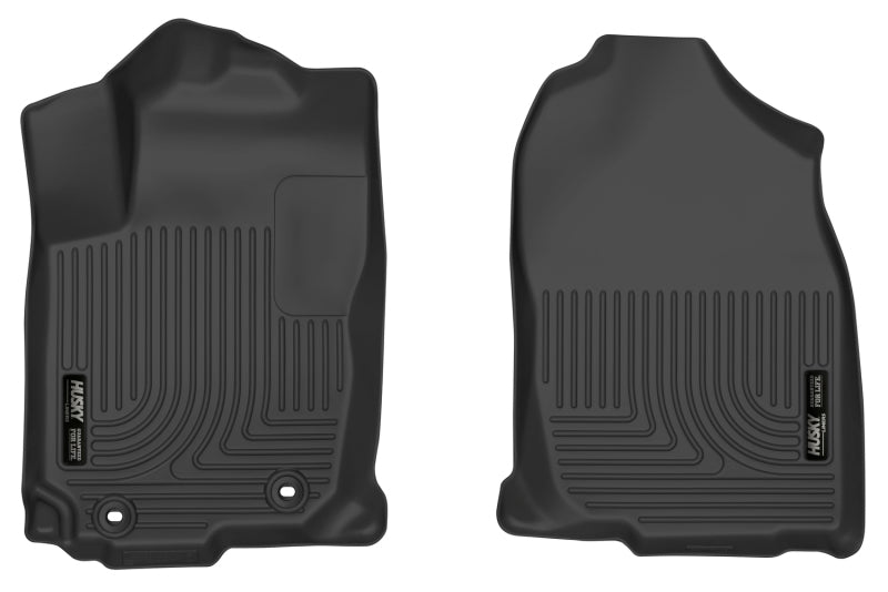 Revêtements de sol avant noirs Husky Liners 13-17 pour Toyota RAV4