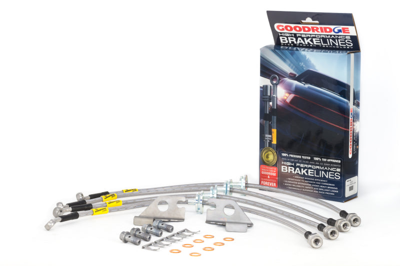 Kit de conduites de frein SS Goodridge 12-17 Chevrolet Caprice Police Package uniquement