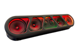 (4) Sylvester Speaker Rack Bundle w/ Beauty Panel & LEDs