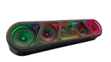 (4) Sylvester Speaker Rack Bundle w/ Beauty Panel & LEDs