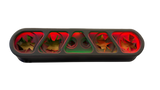 (4) Sylvester Speaker Rack Bundle w/ Beauty Panel & LEDs