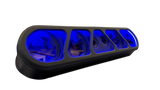 (4) Sylvester Speaker Rack Bundle w/ Beauty Panel & LEDs