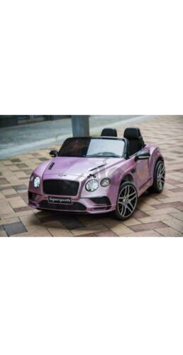 Bentley Continental Supersports 12V Electric Ride On Car with 2.4G Remote Control