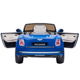 Bentley Mulsanne Licensed Electric Ride On Car for Kids - Blue+Grey