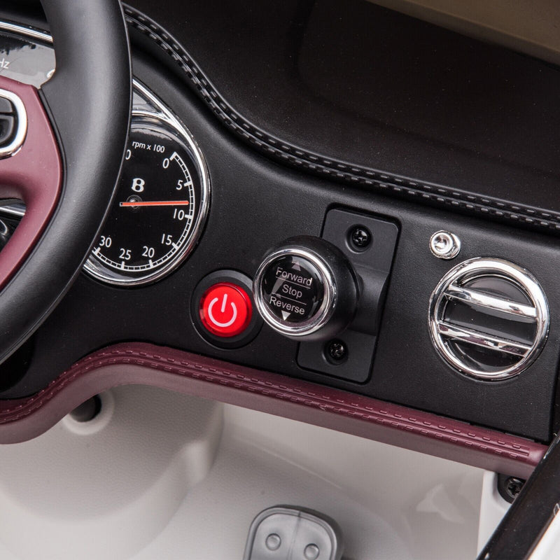 Bentley Mulsanne Licensed Electric Ride On Car for Kids - White