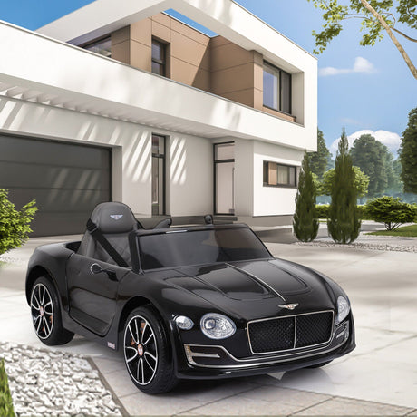 12V Electric Ride-on Car for Kids with Remote Control - Bentley Style Design
