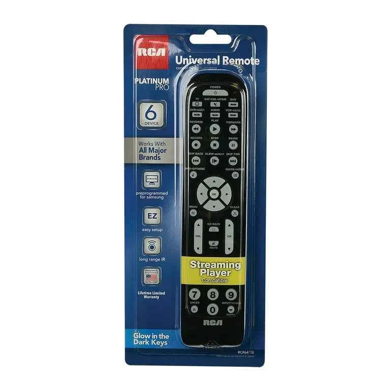 RCA RCR6473Z 6-Device Universal Remote TekShack
