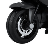Black 12V Electric Kids Ride On Motorcycle - Battery Powered