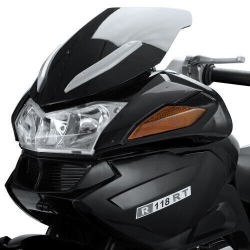 Black 12V Electric Kids Ride On Motorcycle - Battery Powered