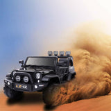 Black Electric 12V Kids Ride On Car with Remote Control and Music