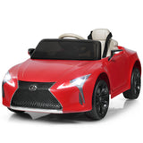 Black Lexus Licensed Electric Kids Ride on Car with Remote Control - Officially Licensed and Fully Equipped for Endless Fun!