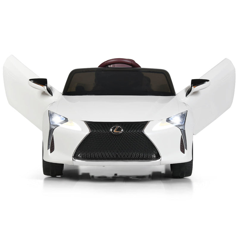 Black Lexus Licensed Electric Kids Ride on Car with Remote Control - Officially Licensed and Fully Equipped for Endless Fun!
