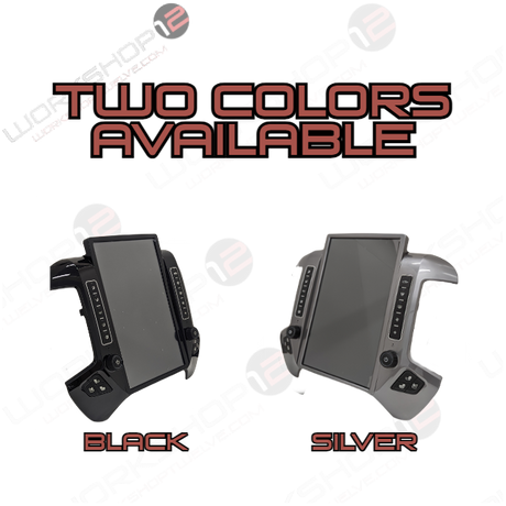 GMC Sierra 2014-2018 14.4" Workshop 12 Tesla-Style Screen Workshop 12