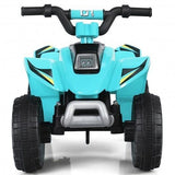 Blue 6V Electric ATV Ride-On Toy for Kids with 4 Wheels