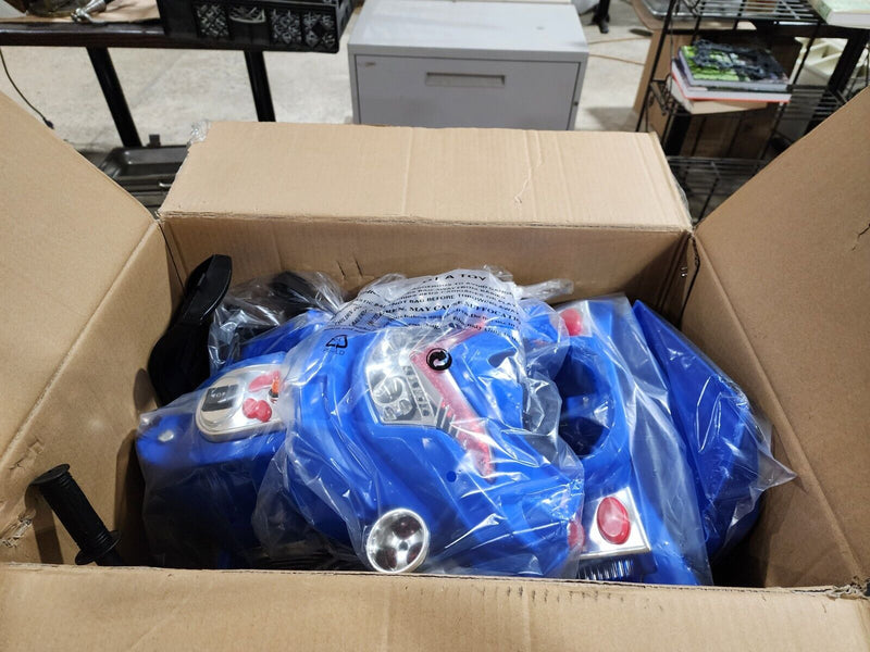 Blue Lil Rider 3-Wheel FX Sport Bike - Battery Powered for Endless Fun!