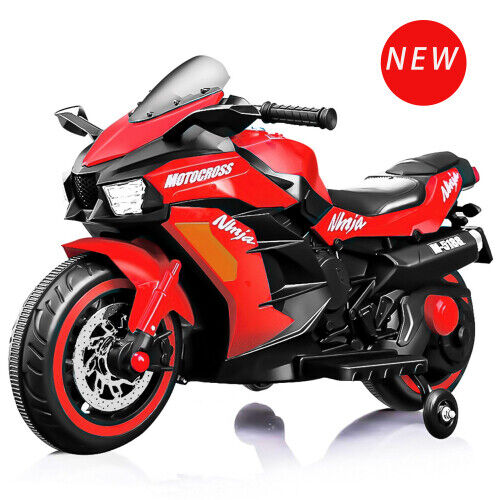 Bluetooth Music Ride-On Motorcycle for Kids - 12V Power Wheels