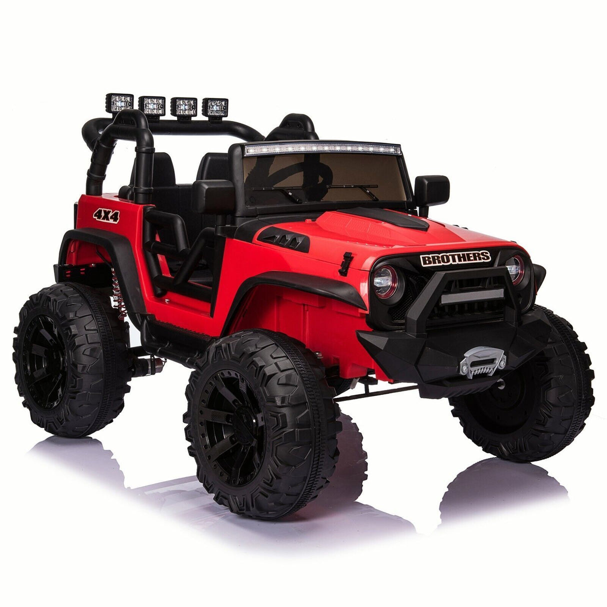 Bluetooth Remote Control Kids Ride On Jeep with 24V Battery and USB Connectivity - Perfect Gift for Young Adventurers
