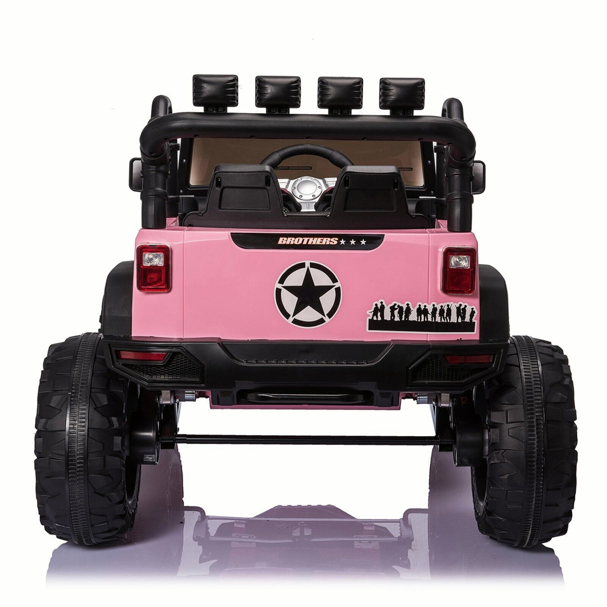 Bluetooth Remote Control Kids Ride On Jeep with 24V Battery and USB Connectivity - Perfect Gift for Young Adventurers