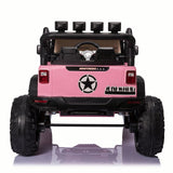 Bluetooth Remote Control Kids Ride On Jeep with 24V Battery and USB Connectivity - Perfect Gift for Young Adventurers