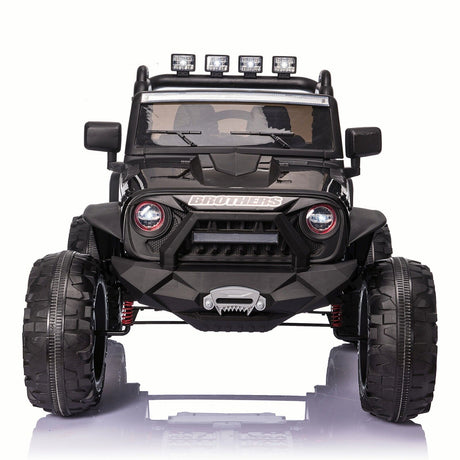 Bluetooth Remote Control 24V Electric Kids Ride On Jeep with USB - Made in the USA