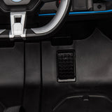 BMW I4 Licensed 12V Kids Ride On Car with Parental Remote Control, USB, MP3, and Bluetooth - Black