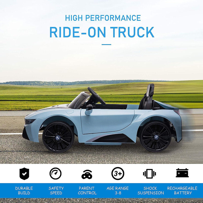 BMW I8 Coupe Style Electric Kids Ride-On Car 12V Battery Powered Toy