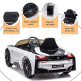 BMW I8 Electric Ride-On Car for Kids with 2.4G Remote Control and MP3 Player