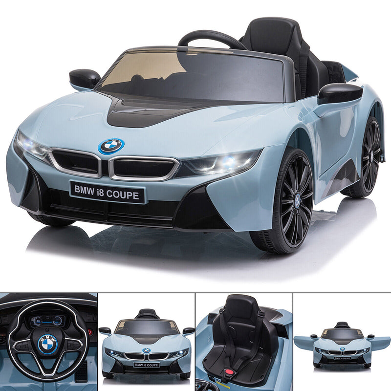 BMW i8 Electric Licensed Ride-On Car for Kids with 12V Battery and Remote Control