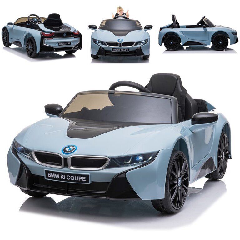 BMW I8 Licensed Electric Ride-On Car for Kids with Remote Control - 12V Powered Vehicle