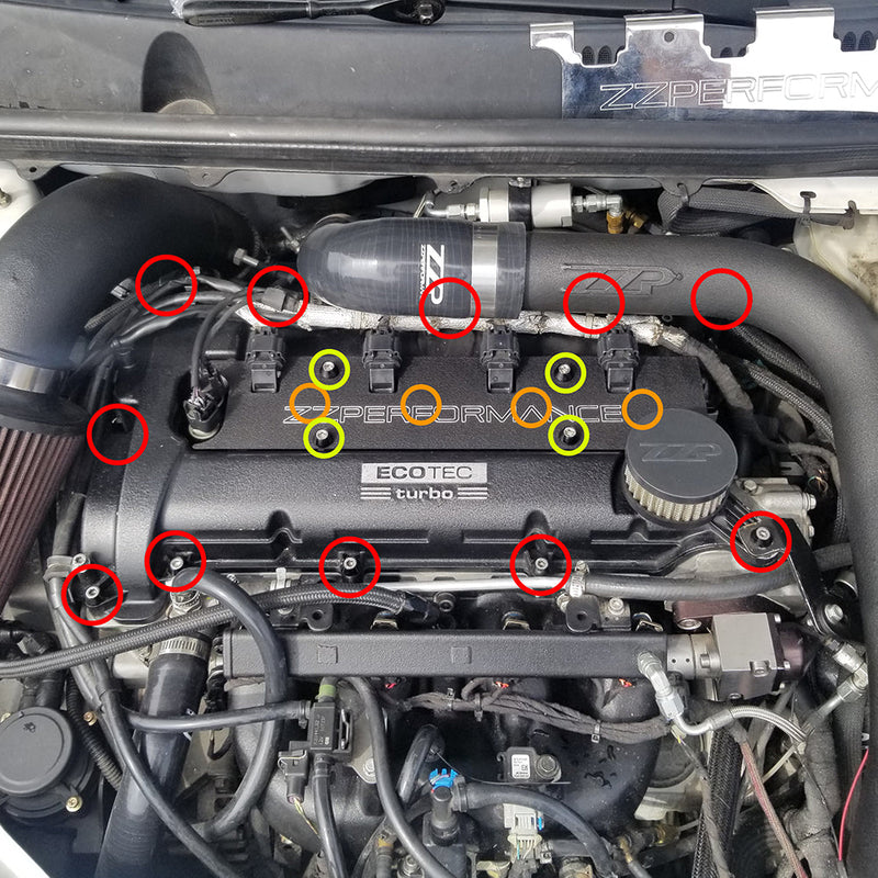 ZZP LNF Valve Cover Dress Up Kit