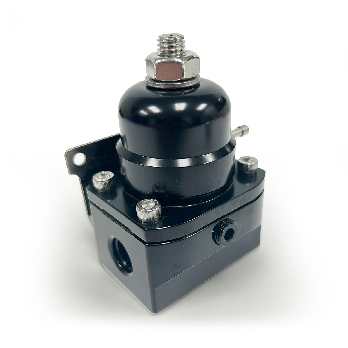 EFI Billet Aluminum Fuel Pressure Bypass Regulator - 40-75 PSI and -6AN ORB