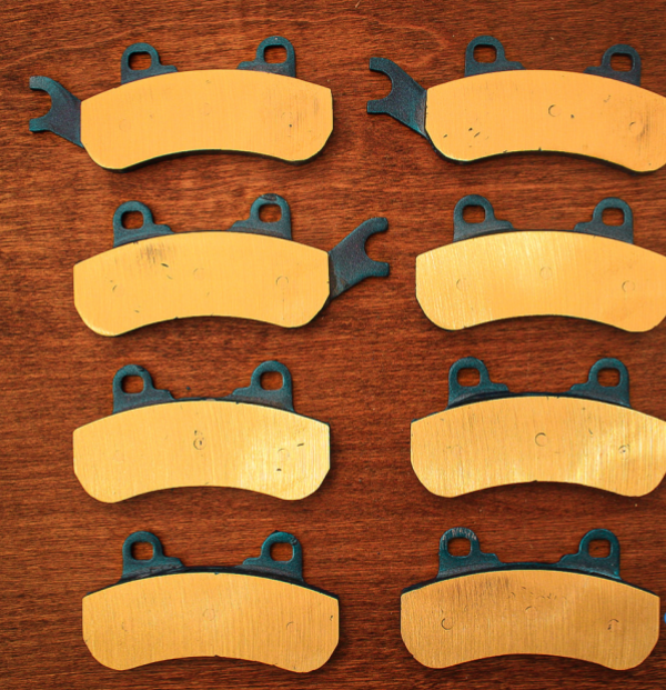 Extreme Brass Brake Pads 2015 to current Can Am Defender (MAX/crew acb)
