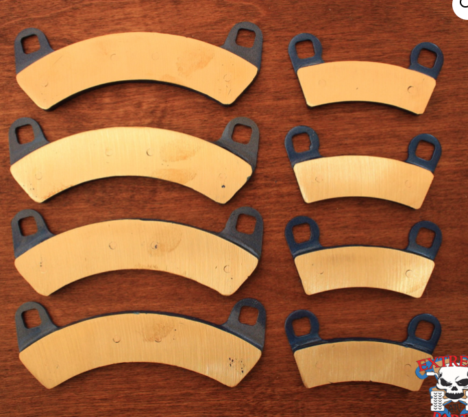 Extreme Brass brake pads 2020-2023 Polaris General XP all models