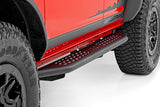 Rough Country OV2 Running Boards Side Step Bars 4-Door Ford Bronco 4WD 2021-2026 14007
