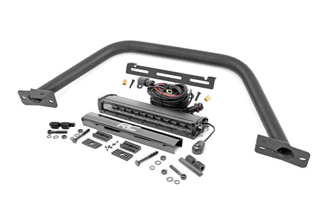 Safari Bar | 12" LED Light Bar | Black | Single Row | OE Modular Steel | Ford Bronco (21-24)