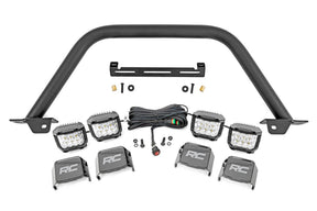 Safari Bar | 3" OSRAM (Quad) | Wide | OE Modular Steel | Ford Bronco (21-24)