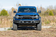 Safari Bar | 12" LED Light Bar | Black | DRL | Single Row | OE Modular Steel | Ford Bronco (21-24)