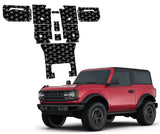 SoundSkins Sound Deadening Kit (SSK-BRONCO2DR 2-Door) | '21- Current Ford Bronco