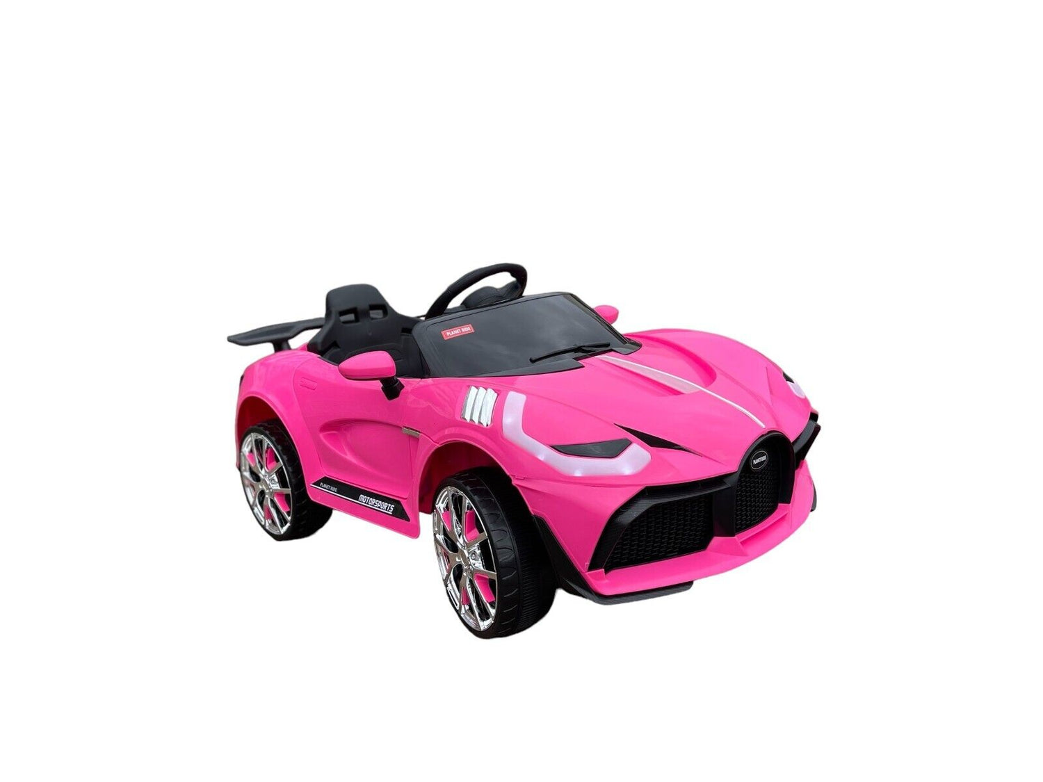 Bugatti 12V Electric Kids Ride-on Car with Remote Control, MP3 Player, and Multiple Color Options
