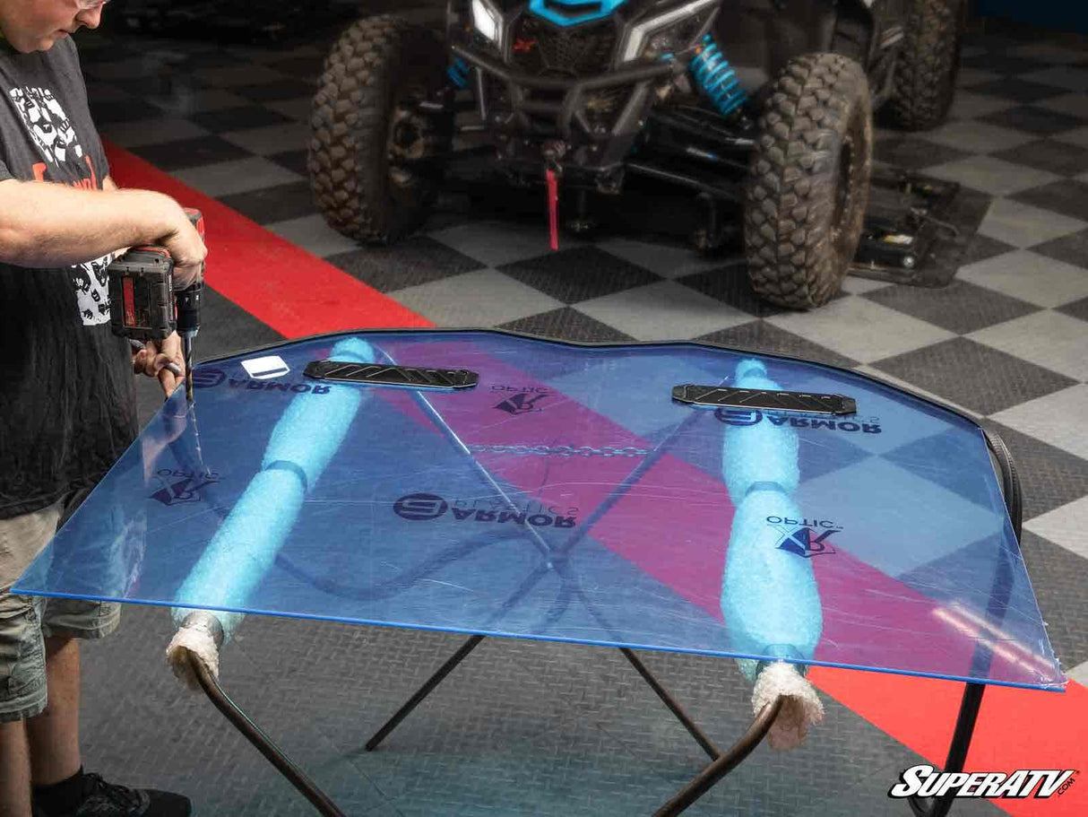 SuperATV Polaris RZR Pro R Custom Cage Windshield Kit